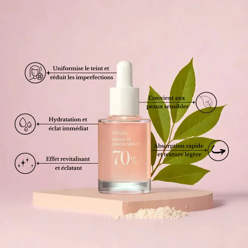 Anua - Sérum Pêche 70% Niacinamide